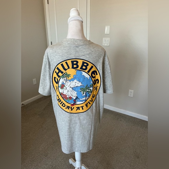 chubbies Other - NWT Chubbies Gray Short Sleeve TShirt Size XL